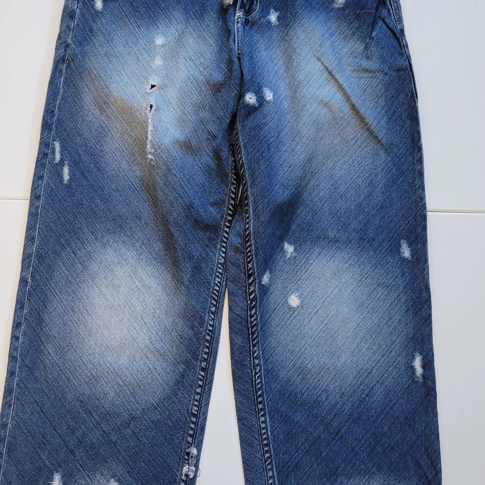Pepe Jeans Vintage Baggy Denim Raised Stitching. Mens 34/32